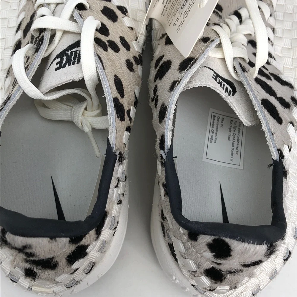 Nike Air Footscape Woven PRM White Cow FB1959-102 Women’s Sneakers - Size 11.5 - Picture 8 of 9